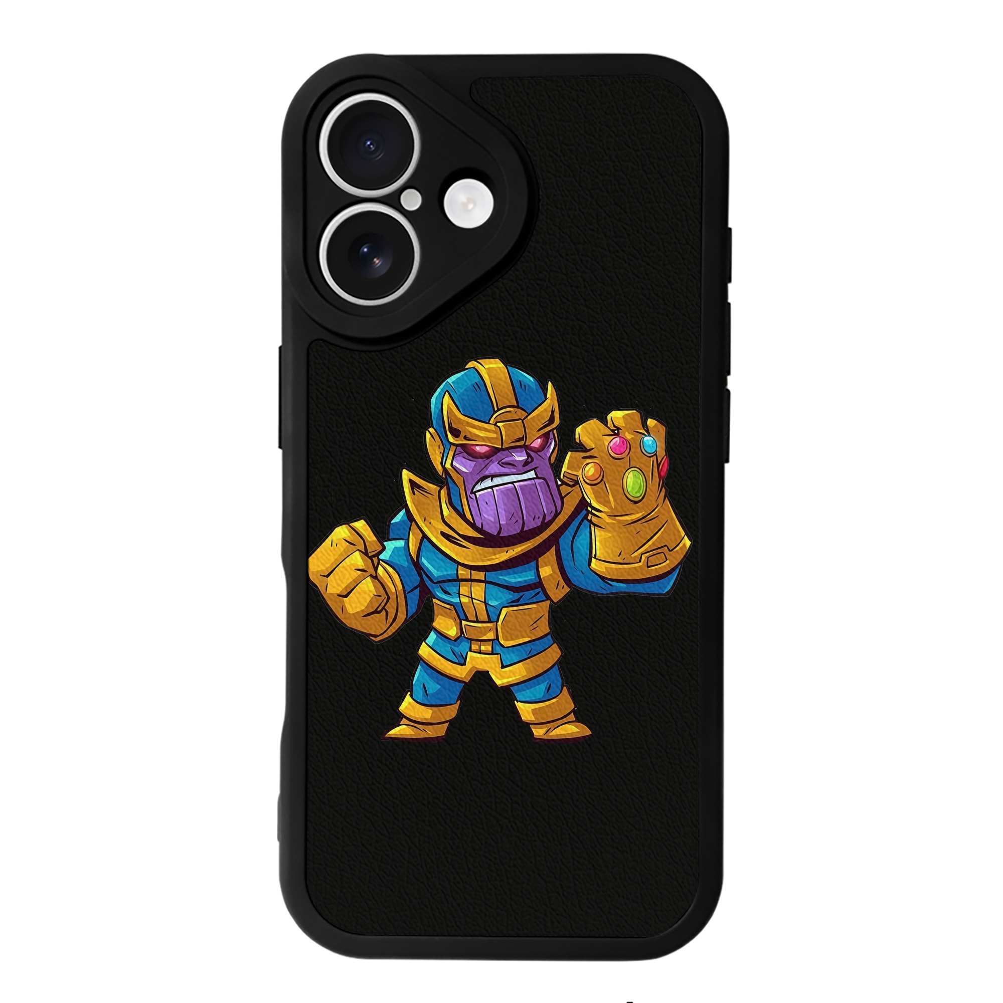 （画像用） アベンジャーズ The Avengers 【iPhone 16シリーズ対応】シリコンスマホケース（レザー調） 材質：シリコン
